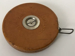 Cinta de acero metálica vintage Lufkin Rule Saginaw 50' pies pie hecha en EE. UU. - Imagen 1 de 5