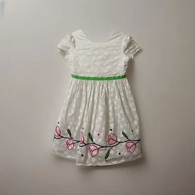 Hartstrings - Floral Cotton Dress Double Layer Size 6x - Image 1 of 4