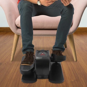Elektrischer Ellipsentrainer Mini Heimtrainer Beintrainer Mit Fernbedienung Neu - Bild 1 von 21