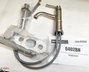 Moen 6402BN Belfield Rubinetto lavabo bagno monocomando con scarico nichel spazzolato - Foto 1 di 2