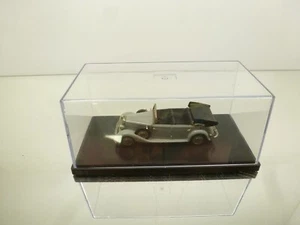 WESTERN MODELS? MERCEDES BENZ 770K CABIO - GREY 1:43 - GOOD IN SHOWCASE - Picture 1 of 9
