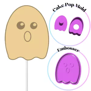 Ghost Cake Pop Mold - Picture 1 of 4