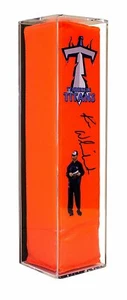 Acryl Vitrine für Fußball Endzone Pylon Wandhalterung schwarze Rückseite (A021-BB) - Bild 1 von 8