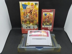 Dokuritsu Sensou Liberty or Death -NEW SAVE BATTERY - Super Famicom JP - SHVC-QI - Picture 1 of 22