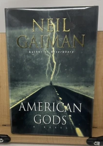 Neil Gaiman AMERICAN GODS 1st ed. / 1st printing SIGNED Limited 1/5000 Mylar D2 - Imagen 1 de 10