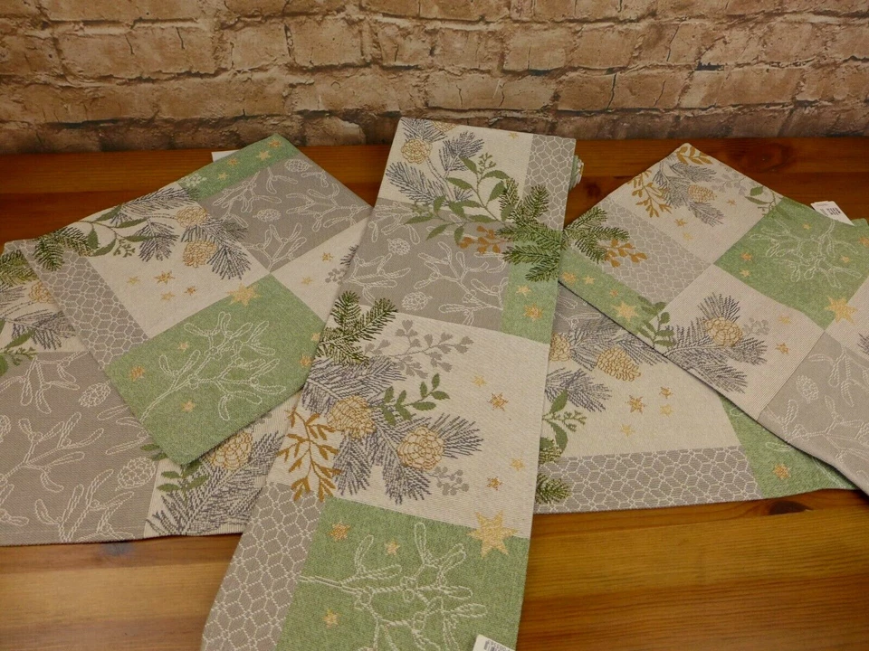 Sander Gobelin Tischset Tischläufer Belle Patch Weihnachten Stern  Größenwahl - Bild 1 von 1