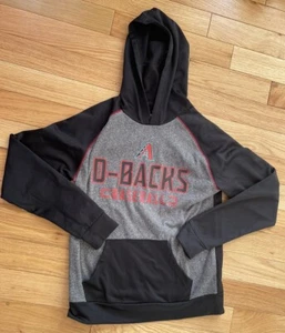 Arizona Diamondbacks D-backs Fanatics Hoodie Black/Gray Sweatshirt Men’s M - Picture 1 of 3