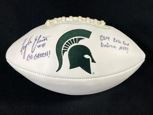 Kyler Elsworth Signed Double Inscribed Michigan State Spartans Football JSA COA - Picture 1 of 5