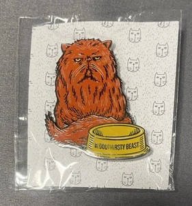 Geek Gear World of Wizardry Bloodthirsty Beast Crookshanks Cat Pin Hermione NIP - Picture 1 of 2