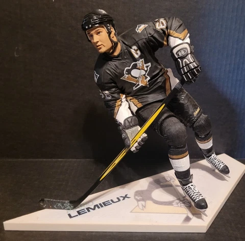 McFarlane NHL Series 1 Mario Lemieux Pittsburgh Penguins LOOSE 12" Figure Cover