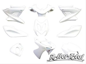 Verkleidungsset weiß matt 9 Teile YAMAHA Aerox MBK Nitro Bodypart Kit Set - Bild 1 von 1