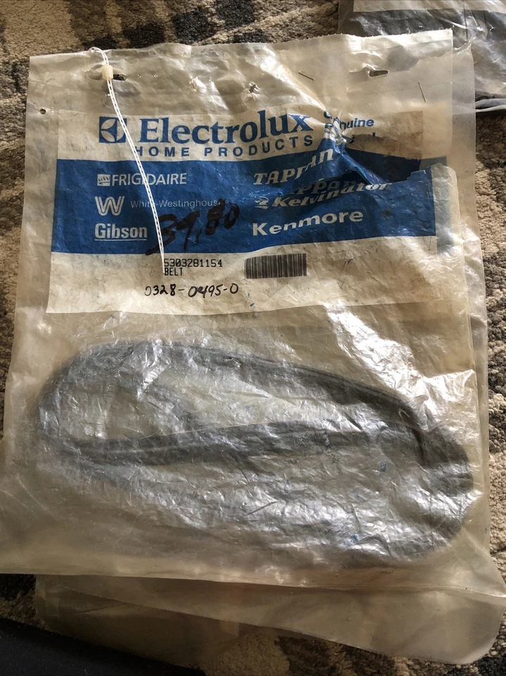 Correa de tambor genuina para secadora Westinghouse Frigidaire 5303281154 Q63807 5303281154 Foto 1 de 1