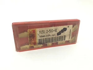 (10) NIB SANDVIK N151.2-500-4E Grade 1025 Carbide Insert - Picture 1 of 3