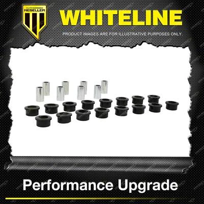Whiteline Rear Control Arm Lower Inner And Outer Bushing for Nissan X Trail T30 - image 1 of 4