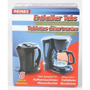 14x 128g / 8 Stück Reinex Entkalker-Tabs für Kaffemaschinen & Wasserkocher neu - Bild 1 von 2