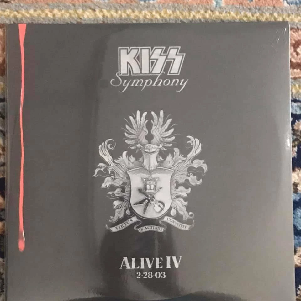 Kiss Symphony Alive IV 180g Vinyl 3lp Kissteria Road Case