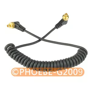 Male to Male M-M FLASH PC Sync Cable Cord w/ Screw Lock - Picture 1 of 3