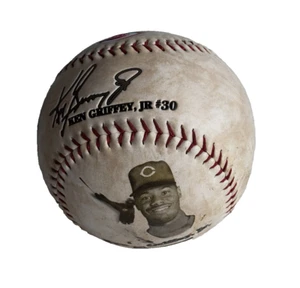 Ken Griffey JR Cincinnati Reds extra großer Fotokugel 2000 sehr selten - Bild 1 von 4