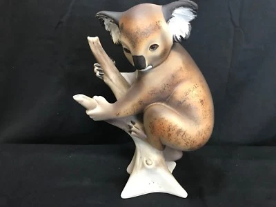 Royal Dux Bohemia  "KOALA on Branch" #24475 ~ 11" Tall ~ Czech Republic - Image 1 of 4