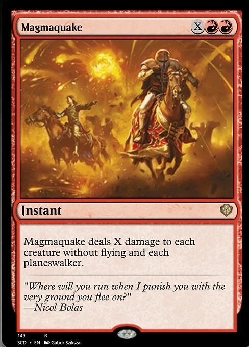 MTG Magmaquake English SCD - Image 1 of 1