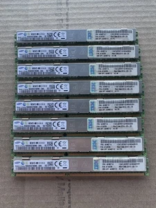 Samsung 8X16GB (128GB) 2Rx4 PC3-14900R 1866MHz M392B2G70DM0-CMA ECC REG Server - Picture 1 of 5