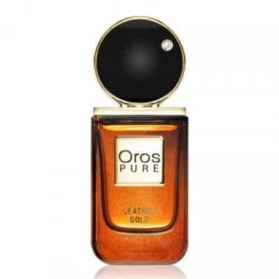 Oros Pure Luxury Line Leather Gold Eau De Parfum EdP 100ml Unisex New & Sealed