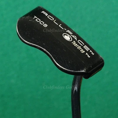 Tear Drop TD08 Roll Face Single-Bend 35" Putter Golf Club - Image 1 of 4