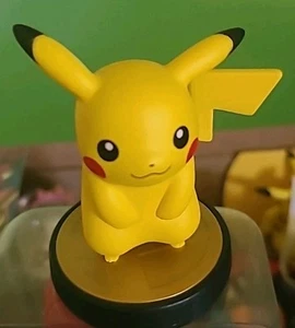 Pikachu Amiibo Super Smash Bros. Pokemon Figure - Picture 1 of 3