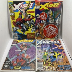 Vintage MINT Comic LOT 1991 1995 X-FORCE 1 2nd Deadpool 1st Kane X-Factor 1985 Fire - Bild 1 von 13