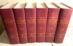 Anchor Bible Dictionary by David Noel Freedman 1991 Complete Set 6 -lst Edition - Imagen 1 de 9