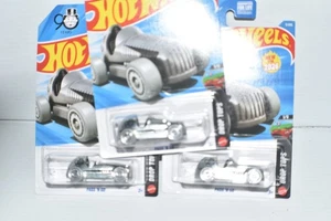 🔥 2026 Hot Wheels Silver Pass N Go - 90 anni di auto Monopoli lotto di 3 - Foto 1 di 1