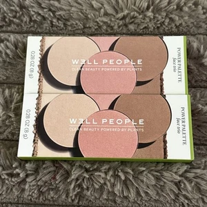 (2) Well People Power Palette Powder Face Trio Face Powder Makeup Palette - Picture 1 of 2