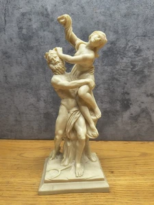Vintage A. Santini Italy 12'' Statue The Rape of Proserpina Sculpture Signed - Picture 1 of 7