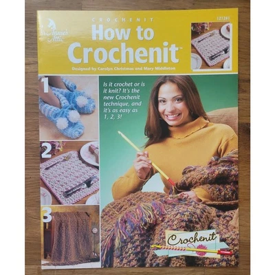 How to Crochenit by Carolyn Christmas 2002 Annie's Attic - Image 1 of 3