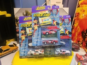 VINTAGE Johnny Lightning Stock Car Legends 1:64 diecast bundle of 3 NICE CARS ๐ - Picture 1 of 15