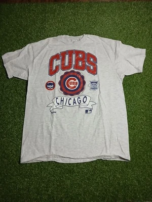 Camiseta De Colección Chicago Cubs Rawlings Puntada Única EE. UU. Talla XXL 1991 Foto 1 de 4
