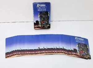 RIVIERA LAS VEGAS HOTEL CASINO PLAYING CARDS DECK Vintage - Picture 1 of 3