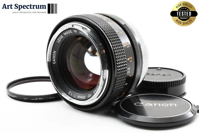 [N Mint] Canon FD 55mm f1.2 Chrome Nose 'O' Mark Lens Manual Focus MF - Image 1 of 4