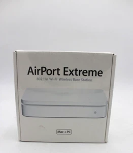 Apple Airport Extreme 802.11n Wi-Fi WLAN Basisstation Mac A1143 - Bild 1 von 4