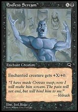* mrm * FR/vf 4x endless scream-endless scream mtg tmp