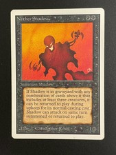 Nether Shadow Light Play LP Unlimited / 2nd Edition Magic the Gathering MTG EDH