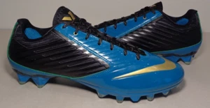 Nike Size 13.5 M VAPOR SPEED Teal Black Football Spikes Cleats New Men's Shoes - Picture 1 of 17