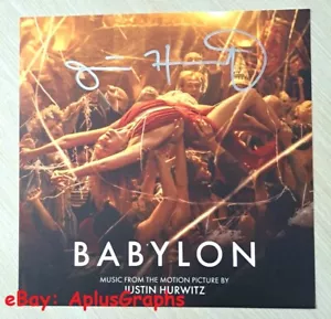 JUSTIN HURWITZ... Colonna Sonora Originale Babylon (2 Vinili/LP Set) FIRMATA - Foto 1 di 1
