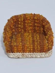 Dolls House 1/16? Scale or Small 1/12 Scale Miniature 70's Sofa Couch - Picture 1 of 5