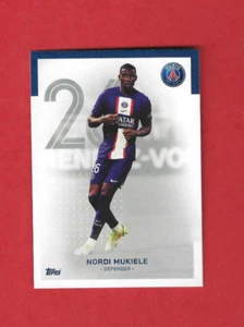 Topps PSG Official Team Set Paris Saint Germain 2022-23 Base set carte n°11 - Imagen 1 de 1