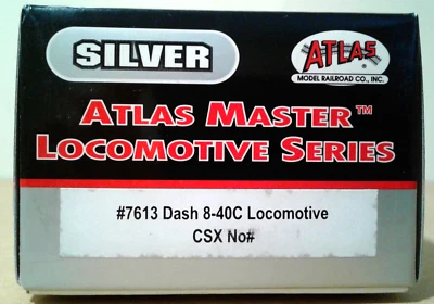 HO SCALE ATLAS DASH-40C CSX NO# 7613 - Image 1 of 4