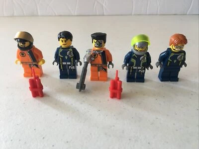 Lego Agents 8630 8631 8633 8635 8968 Gold Tooth Chase Saw Fist Minifigs Lot 2 - Image 1 of 2