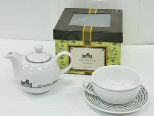 Downtown Abbey "Tea For One Set" Stapel Teekanne Set Karneval Meisterwerk NEU #P - Bild 1 von 8