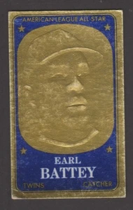 1965  TOPPS  BASEBALL  EMBOSSED  # 70  EARL BATTEY    M612 - Picture 1 of 2