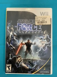 Nintendo Wii Game Star Wars The Force Unleashed - Picture 1 of 5